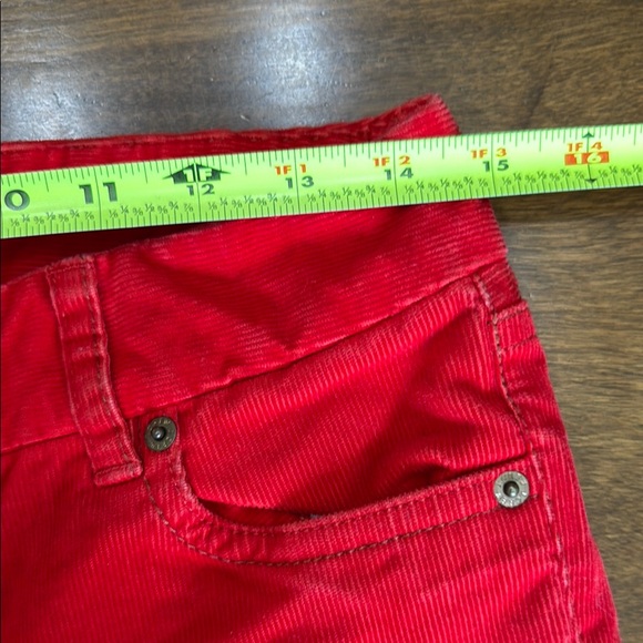 J. Crew Red Corduroy Boot Cut Jeans - Picture 3 of 11